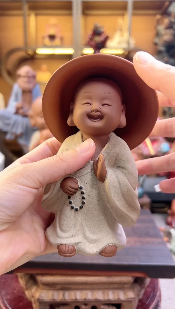 紫砂茶宠器闵紫砂茶宠摆件