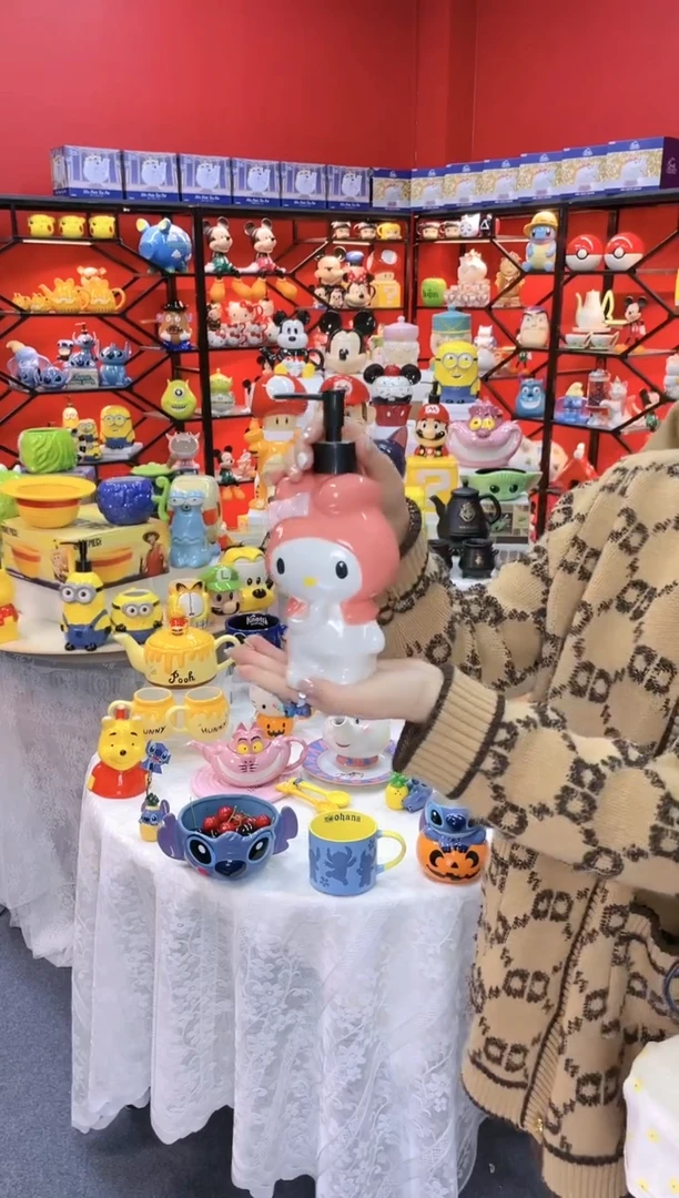 【闪购商品】1@@立体陶瓷分装按压瓶