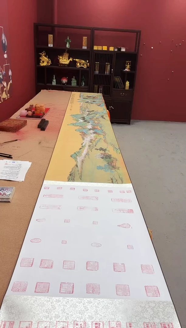 国画王秘老师国画作品-江山浩瀚