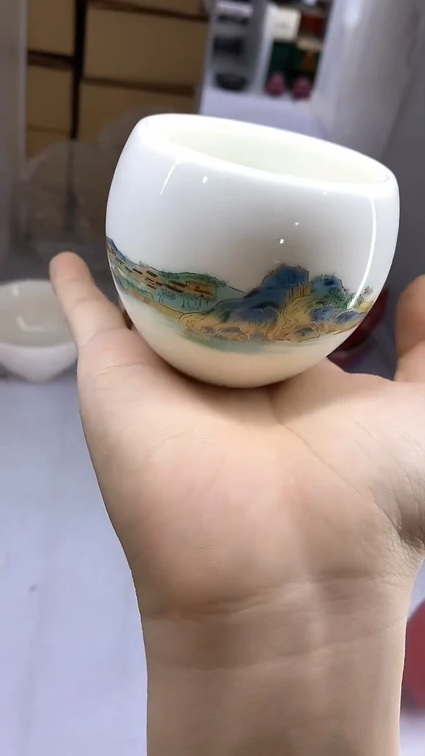 瓷片陶瓷茶器孤品A0515