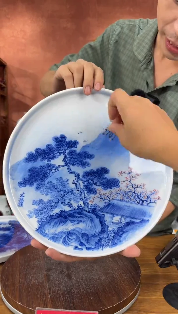 吴义松陶盟手绘陶瓷编码：2701