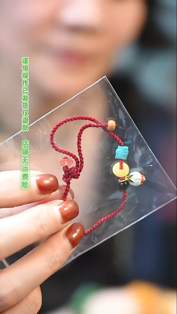 【闪购商品】蜜蜡手链银S925镶嵌定向 小猫猫