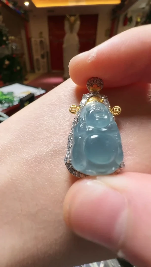 【闪购商品】翡翠吊坠(不含链)未镶嵌翡翠