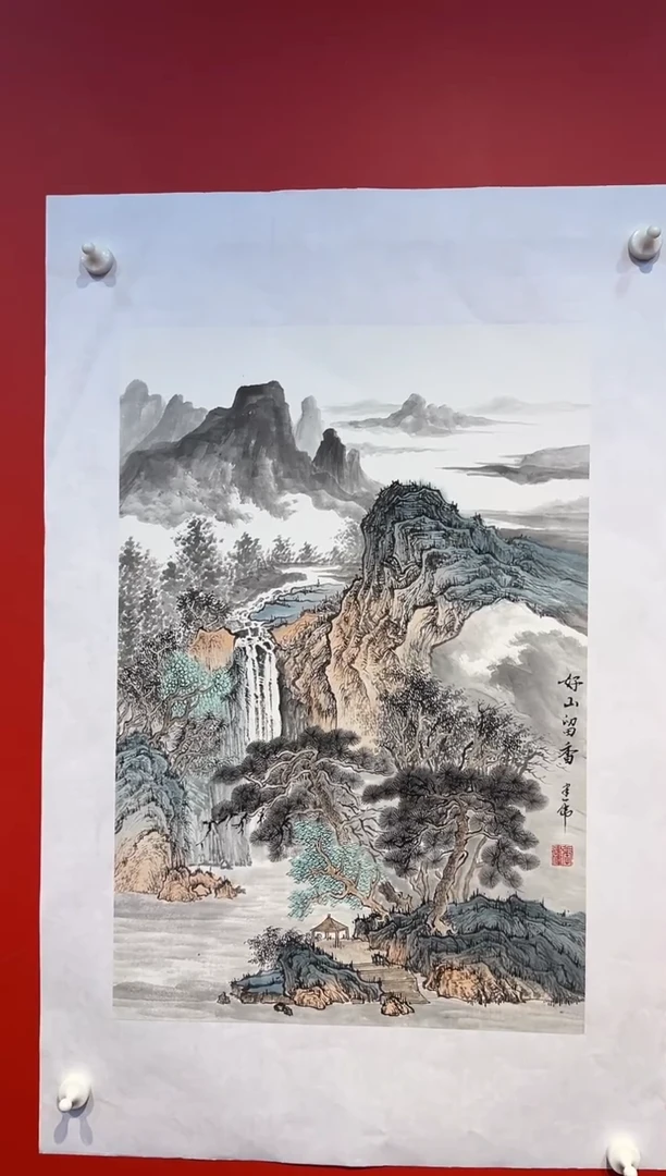 国画张建伟老师国画作品