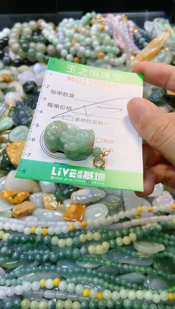 翡翠未镶嵌颈饰闪购0135097多样性发其一