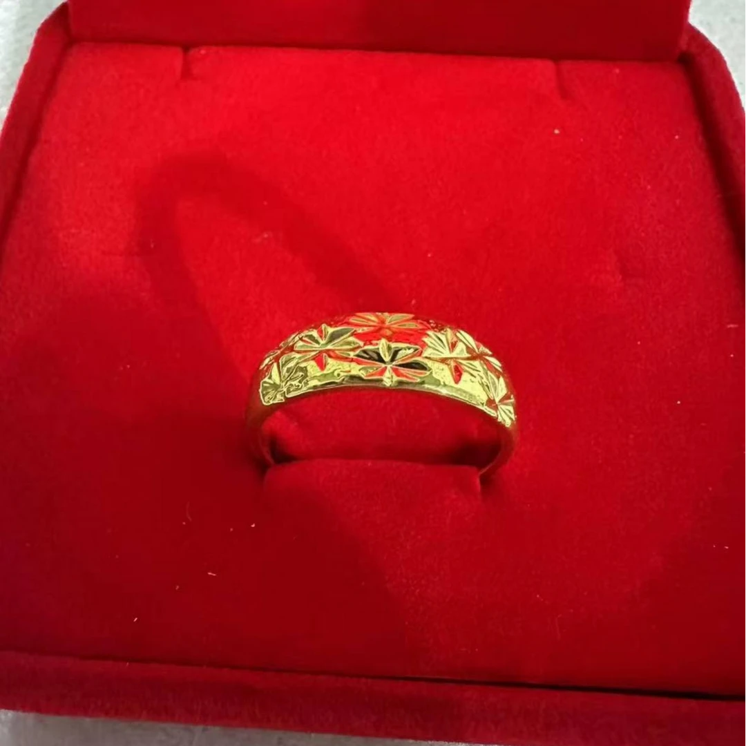 新中式中国风轻奢百福戒指B09