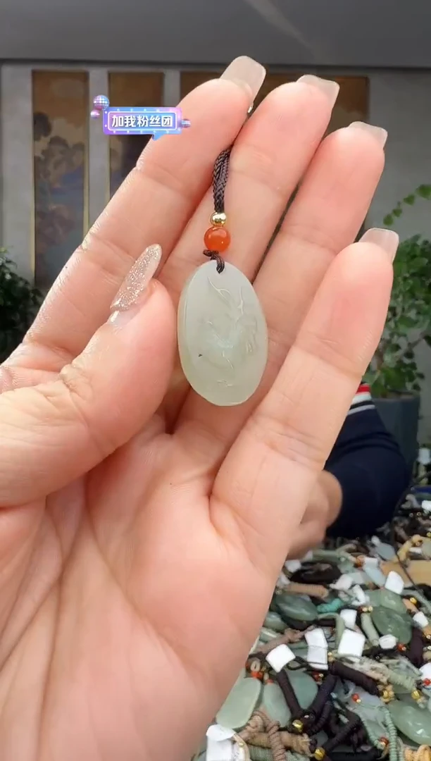 颈饰未镶嵌和田玉拍一发一多样性发货