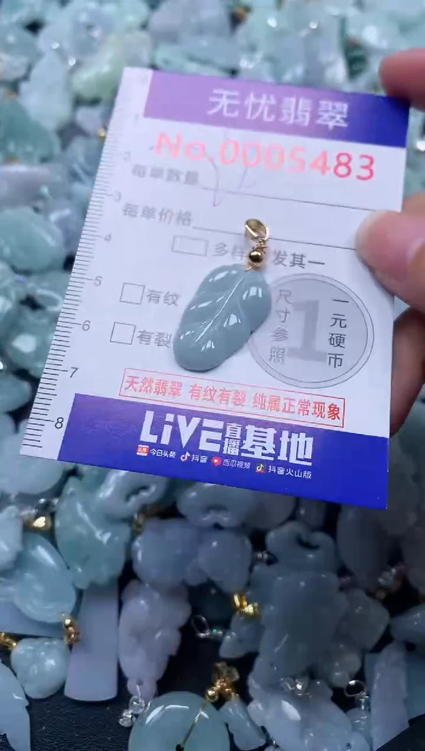 颈饰未镶嵌翡翠5483