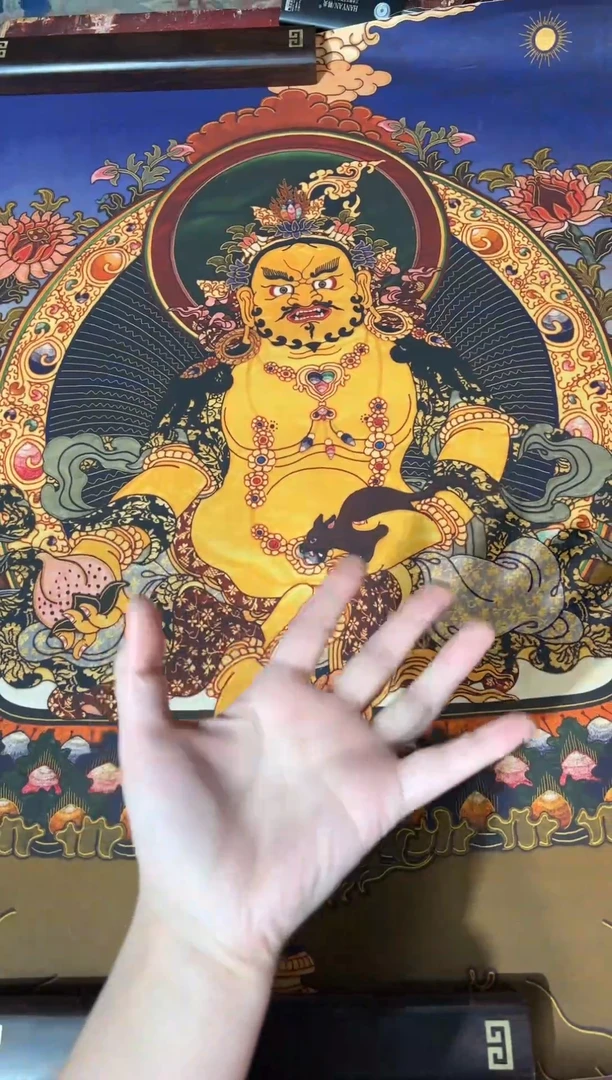 卷轴画龙妹唐卡直播tk16