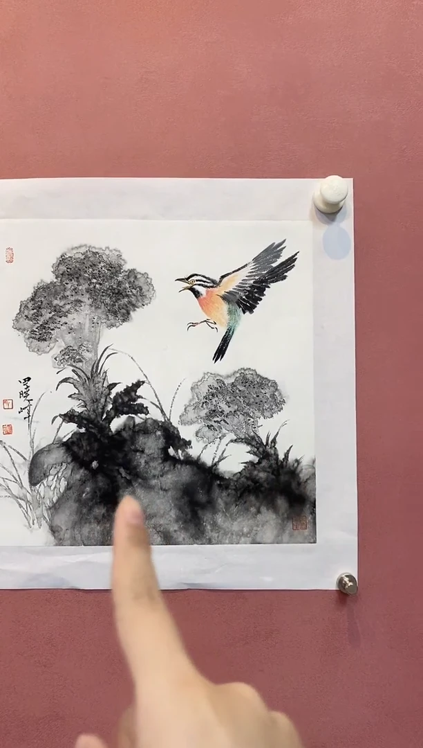 国画田晓峰老师国画作品福利