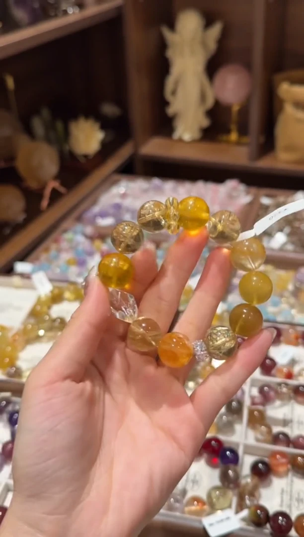 未镶嵌手串水晶）拍4单发一串 拍1单发单珠 多样性发货