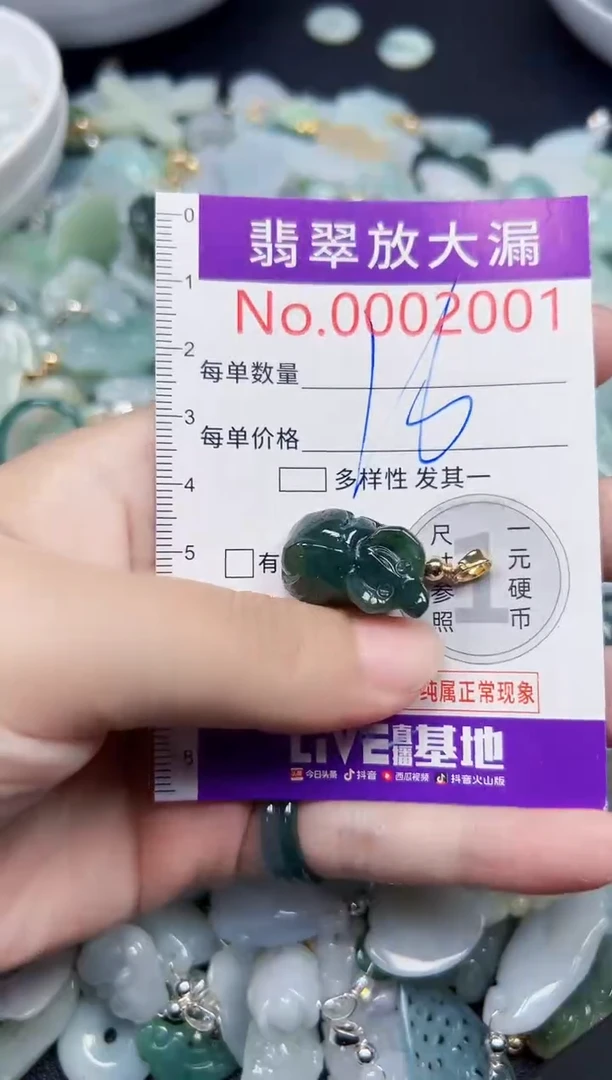 颈饰未镶嵌翡翠2001