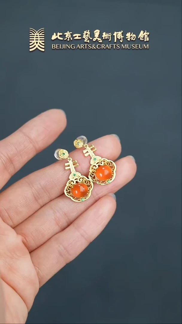 【闪购商品】南红玛瑙耳坠银S925镶嵌B0213GMD014（多样性发货）耳坠