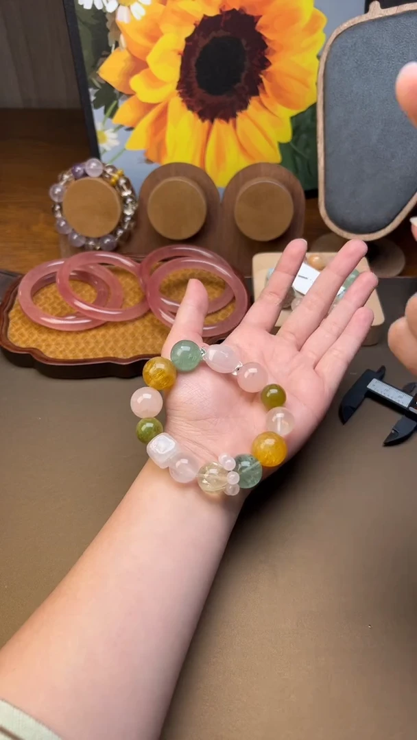 未镶嵌手串水晶1