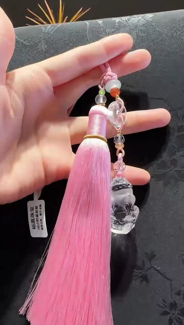 未镶嵌手绳水晶财神