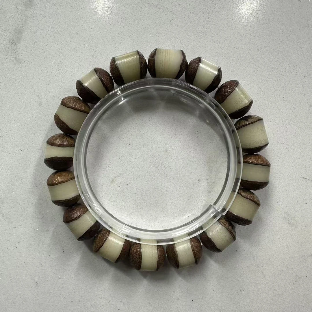 P98 一线天原皮菩提1.1cm单圈手串