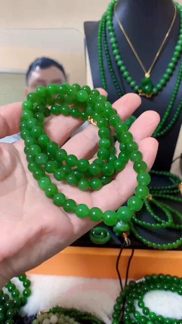 【闪购商品】和田玉（碧玉）项链未镶嵌8