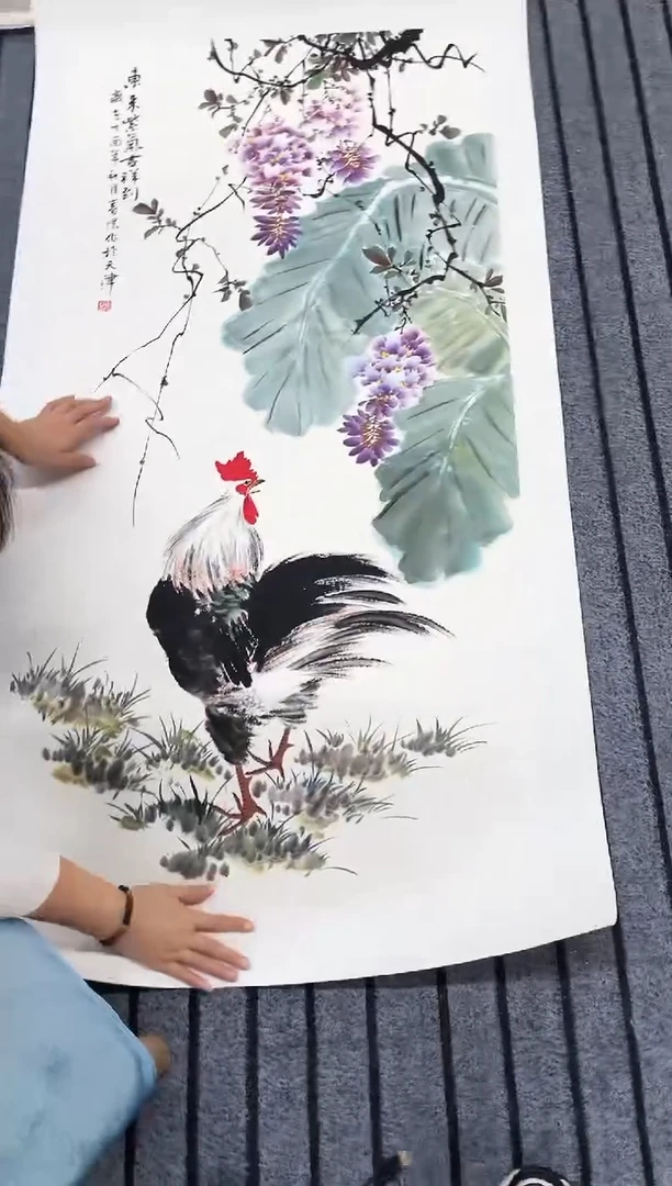 精品国画花鸟作品
