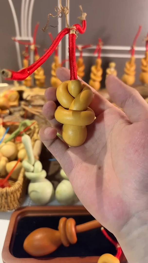 文玩核桃把件胖**滴崔德才八字扣文玩葫芦手把件