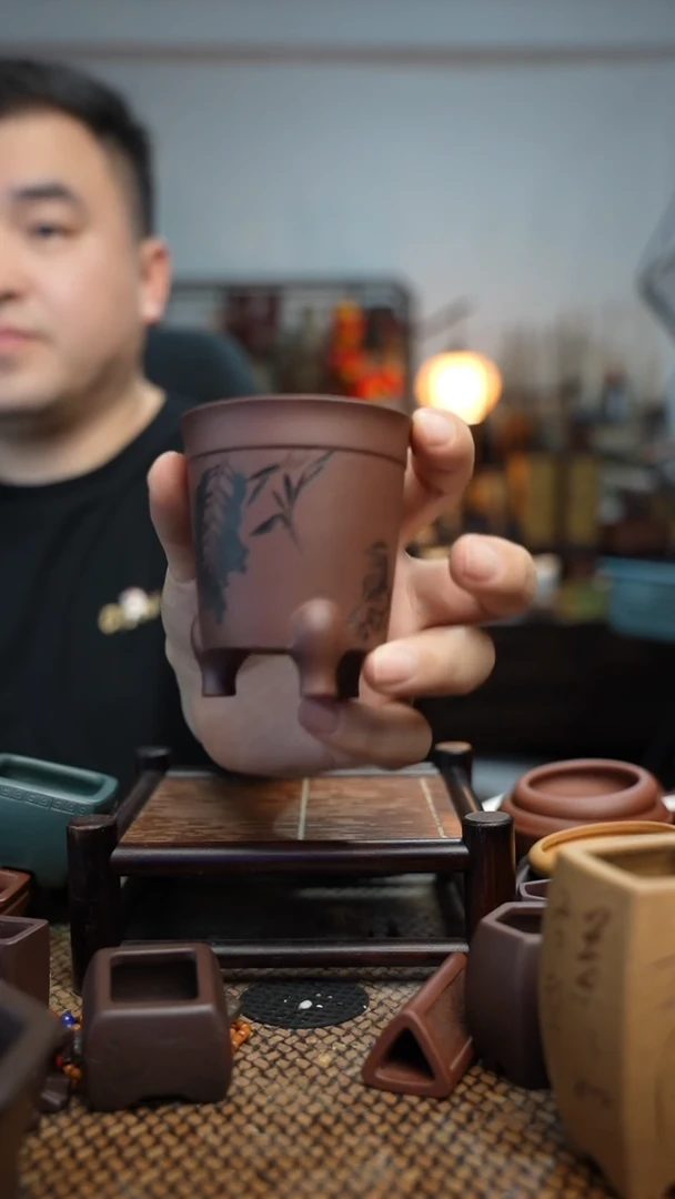 紫砂花盆長木軒精品紫砂