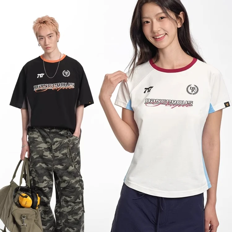 Dangerouspeople薛之谦dsp索罗娜凉感运动T恤夏季情侣短袖速干衣