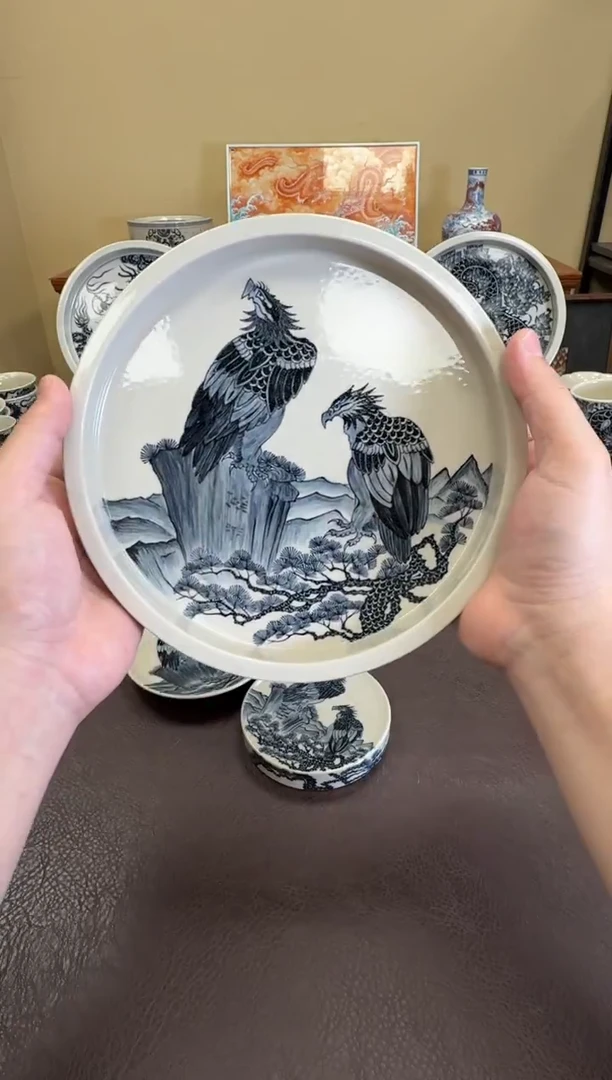 二号釉苦禅的鹰壶承