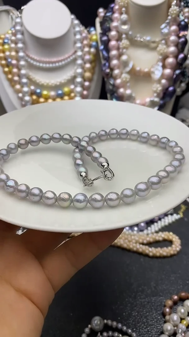 颈饰未镶嵌淡水珍珠多人