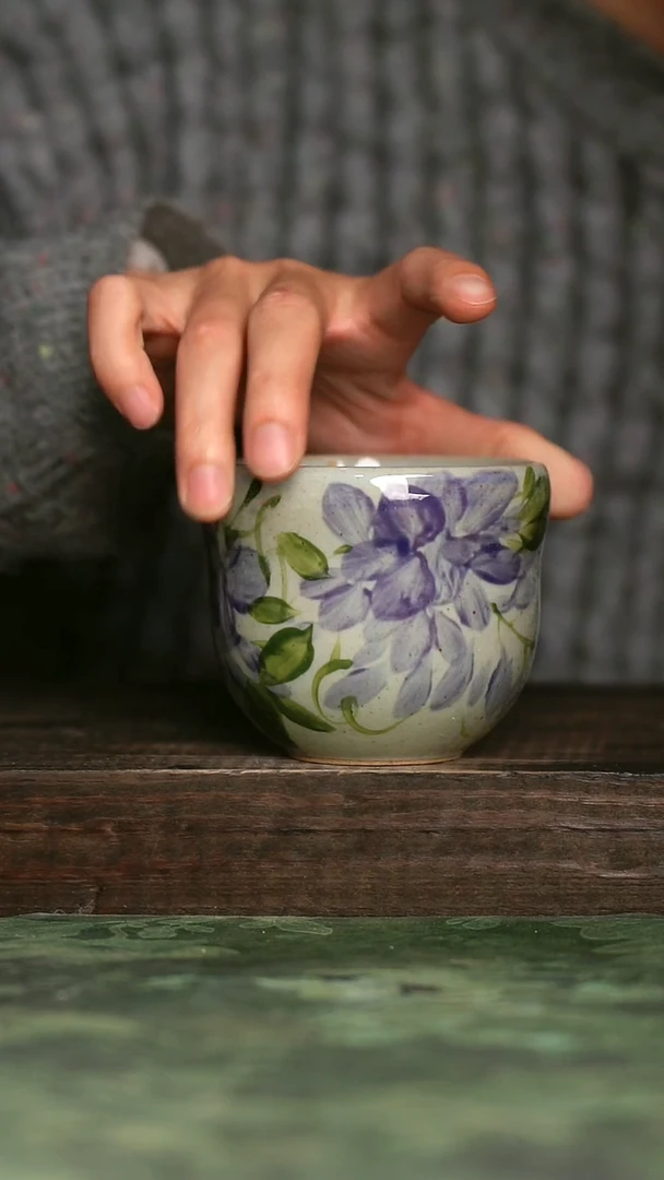 【闪购商品】青诗集手工手绘瓷器