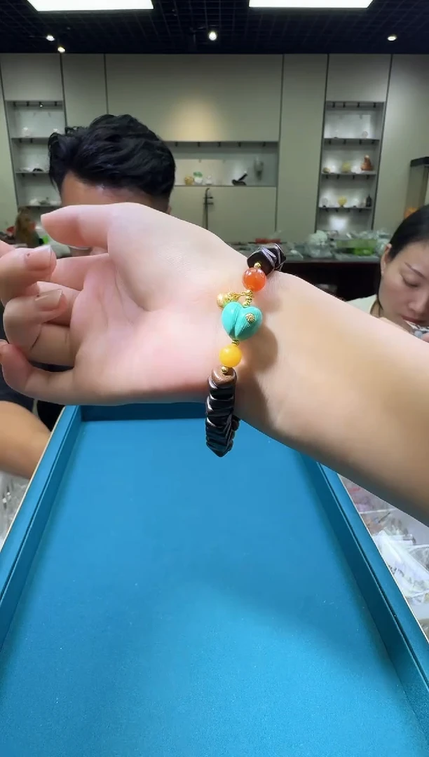 银S925镶嵌手链南红玛瑙多样性发一件 520