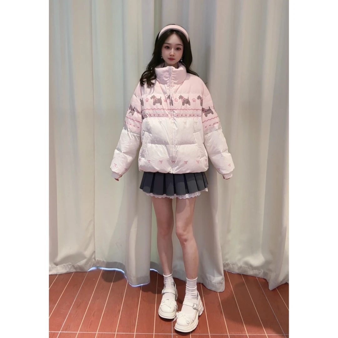 IEF/爱依服2025冬季新款时尚新中式高级感立领羽绒服