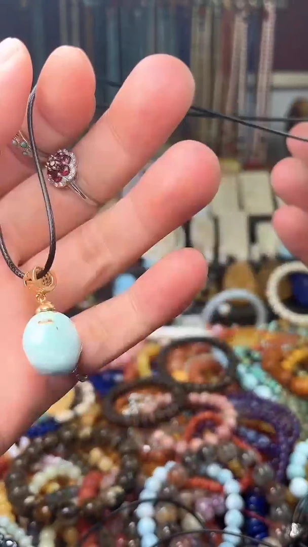 【闪购商品】翡翠颈饰未镶嵌(一物一件)0003123