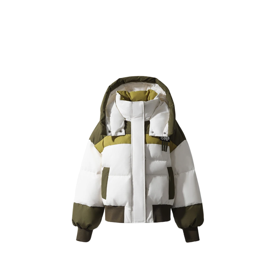 【小依专享】 Y1357068S简约时尚百搭白鸭绒羽绒服-7068