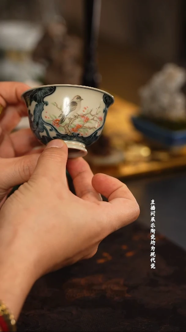 一生一物小鸟压手杯@@ysyw36