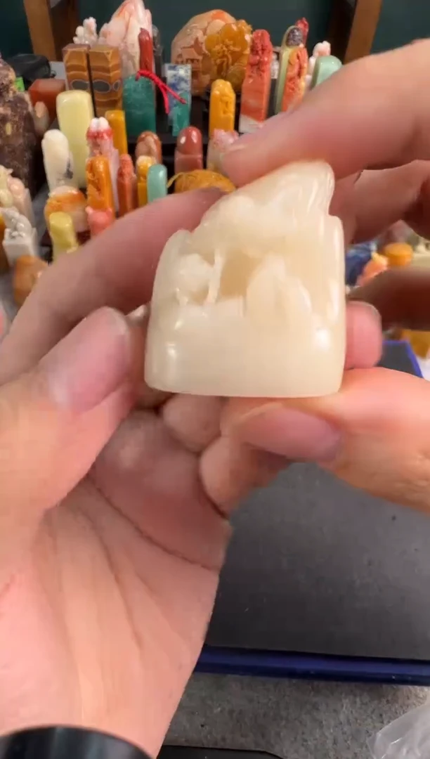 【闪购商品】青田石印石编号编号5425