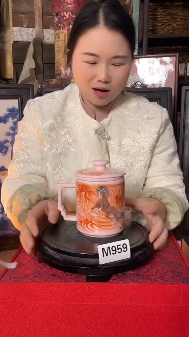 摆件陶景德镇陶瓷摆件M959