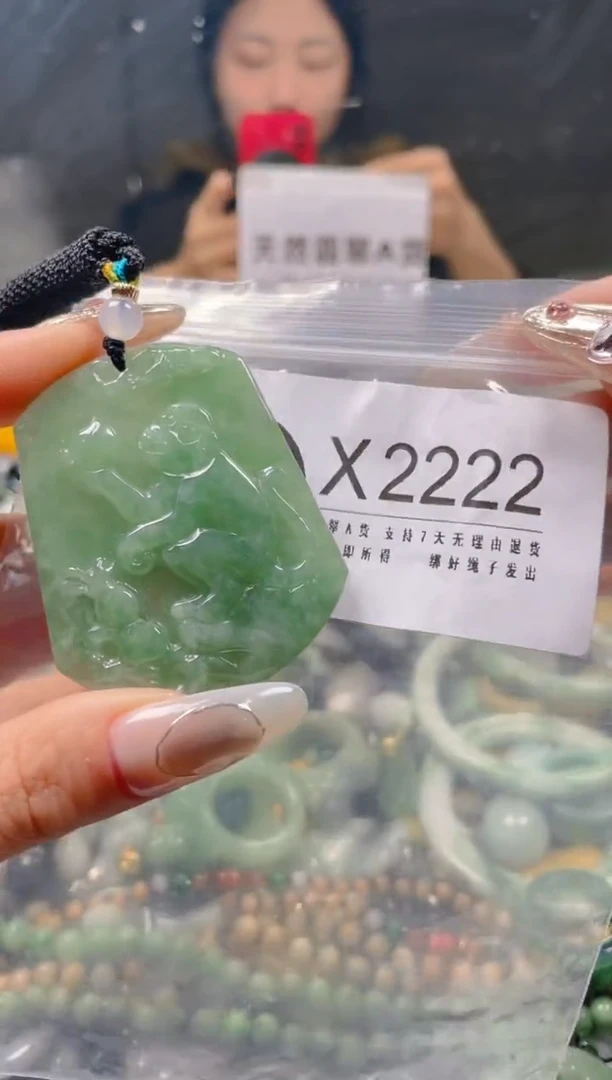 【闪购商品】翡翠颈饰未镶嵌/X/翡翠A货一图一物