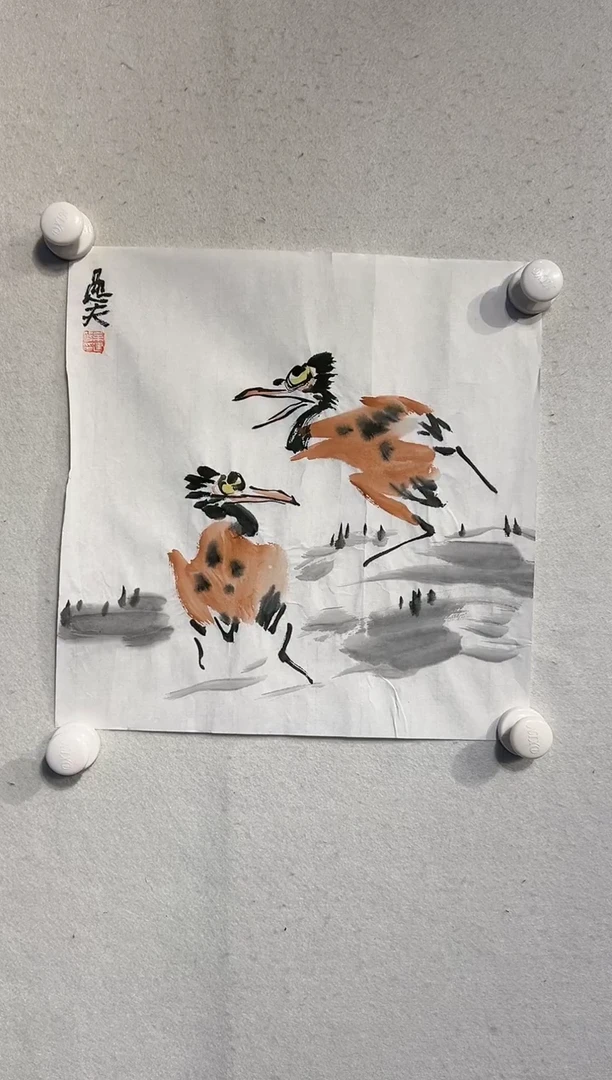 【闪购商品】国画绘画作品-1平尺