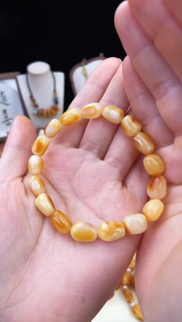 琥珀未镶嵌珠宝奇石柒月