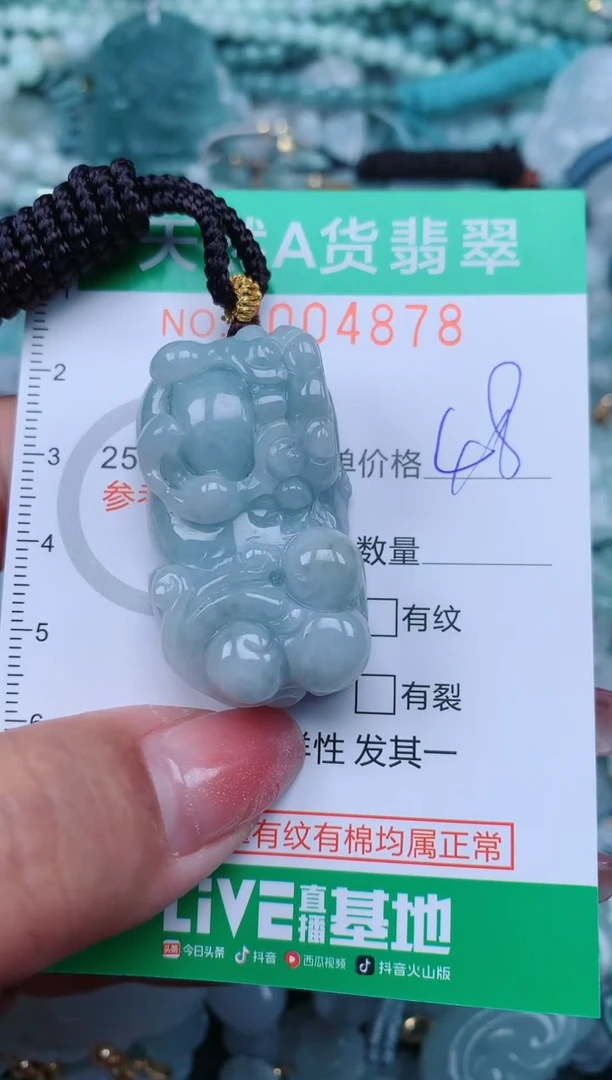 【闪购商品】翡翠颈饰未镶嵌.0004878