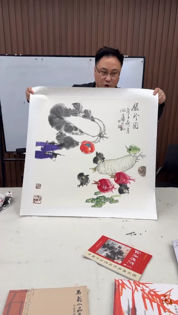 【闪购商品】国画天津人美-范石甫国画出版原作4平尺