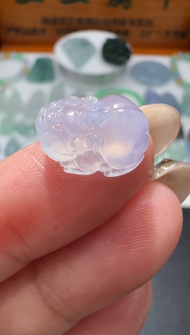 【闪购商品】定制翡翠未镶嵌12.5*10.4*5.5貔貅