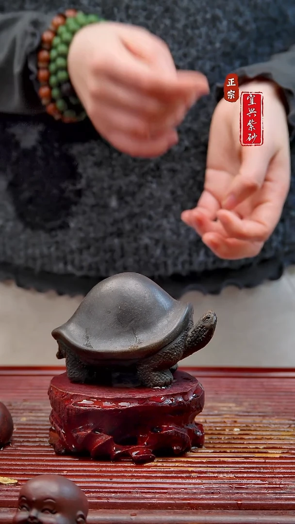 紫砂茶宠宜兴紫砂茶宠摆件
