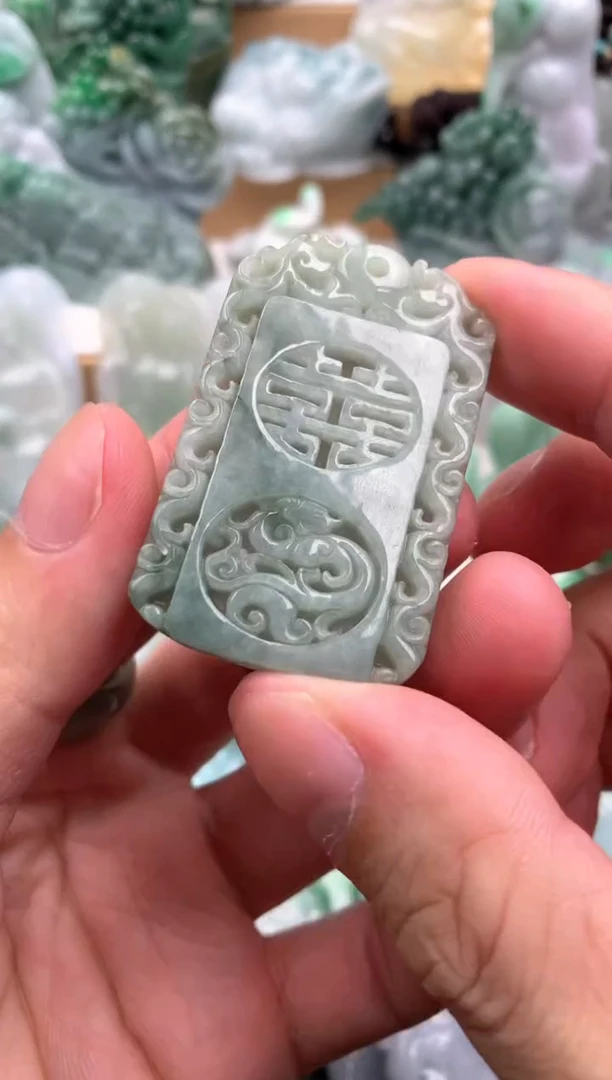 吊坠(不含链)未镶嵌翡翠1