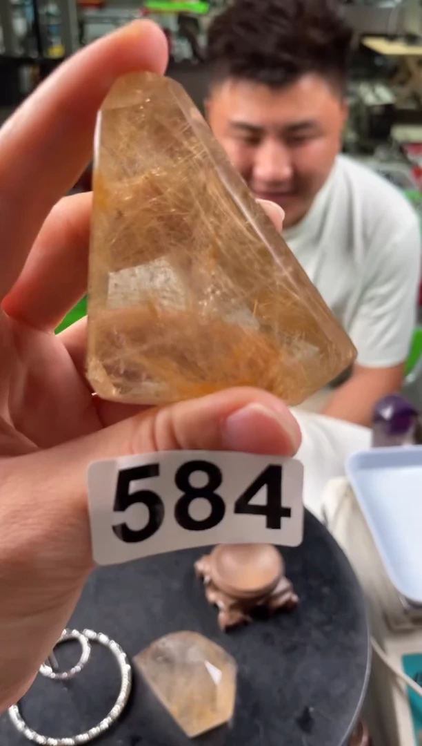 未镶嵌发晶大型摆件（非配饰）发晶随形584 100克