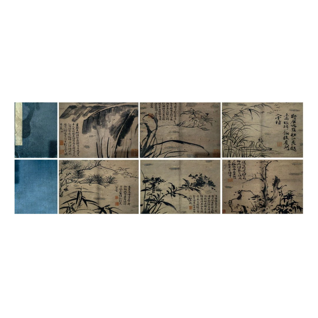 LOT.035 徐老 山水 30*40*6cm 纸本水墨册页