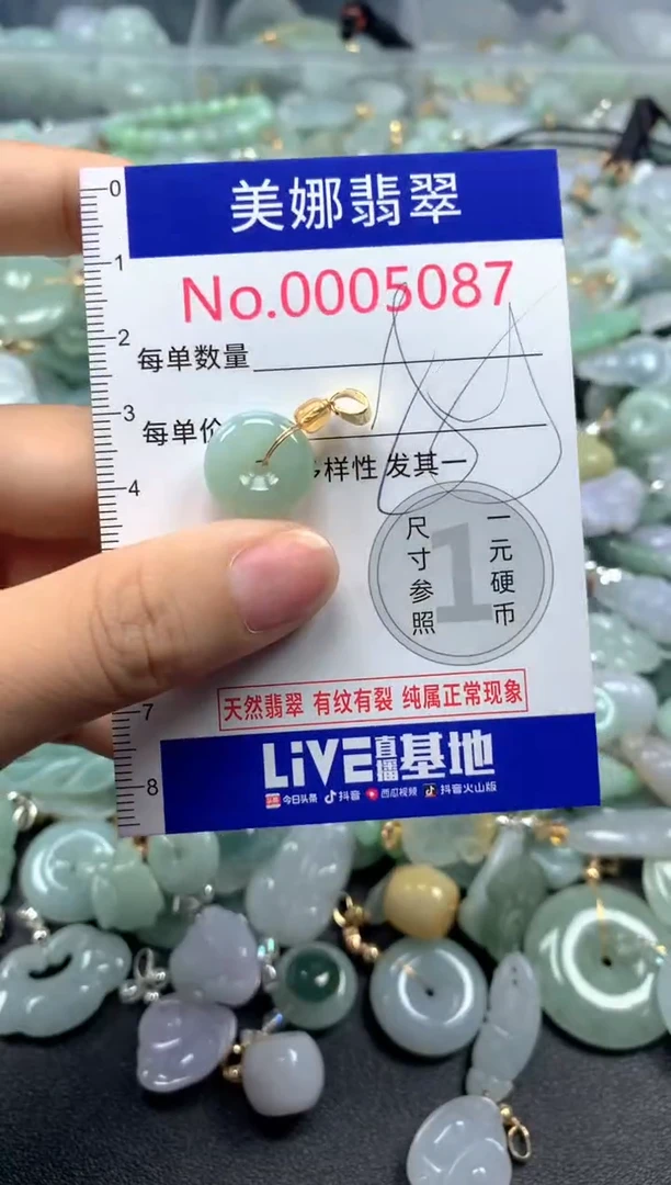 颈饰未镶嵌翡翠5087