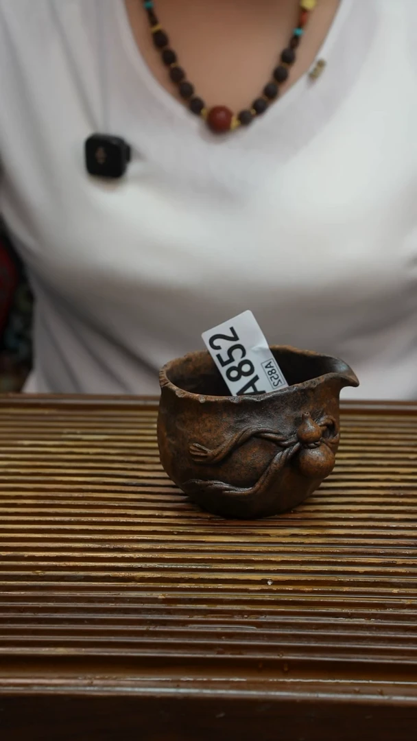 万古烧粗陶手工茶具