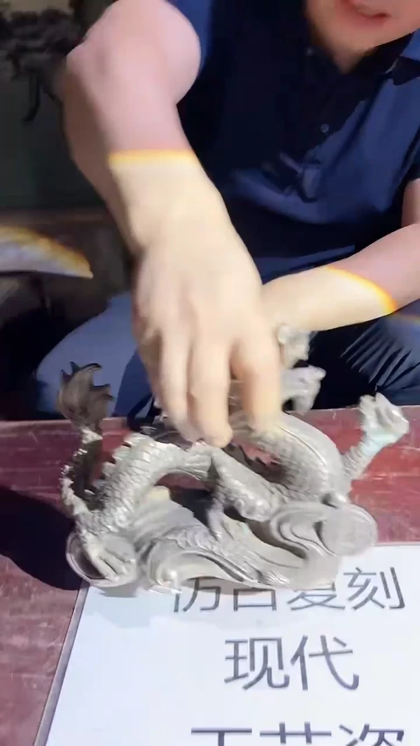 摆件景德镇陶瓷流水115