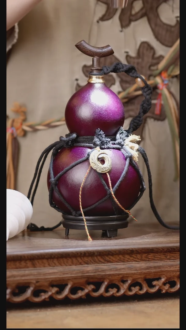 54号精品天然大漆酒葫芦一物一拍~