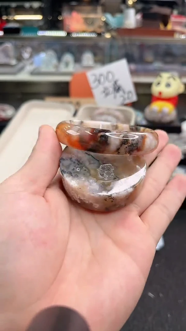 未镶嵌手镯石英质玉57圈口 （赠品镯心）3751606